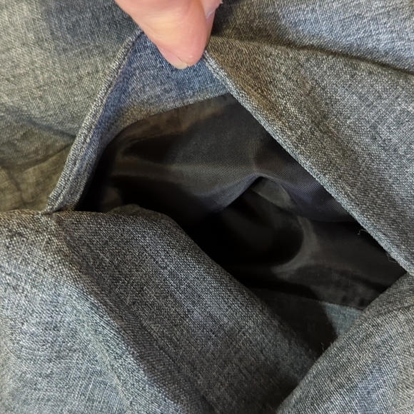 Alfani Men's Pleated Drawstring Lightweight Gray Pants Size L - Picture 6 of 11